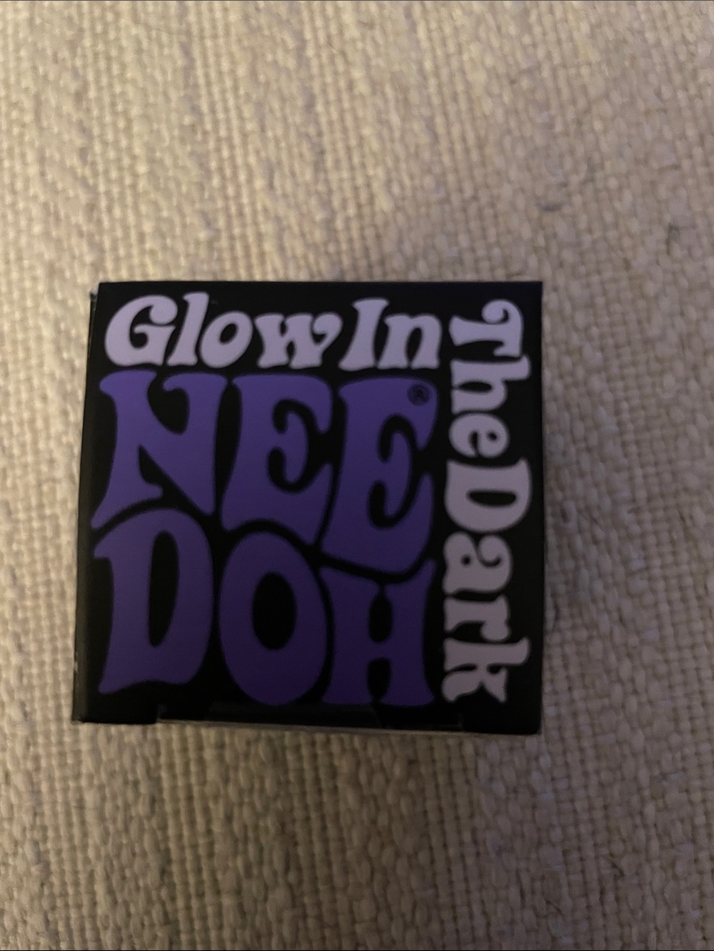 Glow in the dark mini nee doh